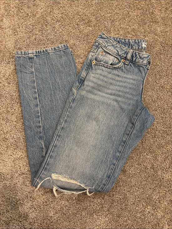 Garage Denim - GARAGE Low Rise Straight Leg Jeans